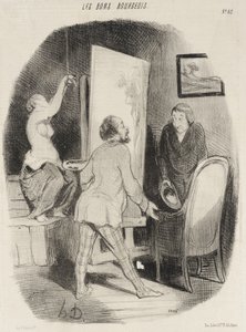 Kom in, herrn ... känn er som hemma ... av Honoré Daumier
