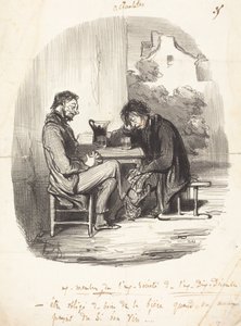 Före detta medlemmar av före detta Sällskapet för den före detta Tionde december av Honoré Daumier