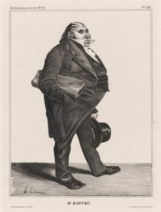 Félix Barthe av Honoré Daumier