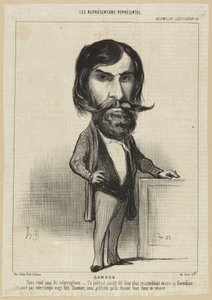 Gambon av Honoré Daumier