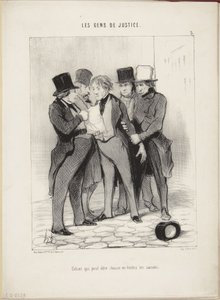 Vilt som kan jagas under alla årstider av Honoré Daumier