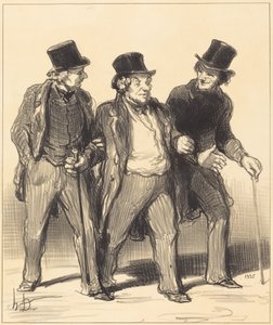 Det förefaller mig som om jag ser... en... hund... utan munkorg!... av Honoré Daumier
