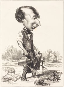 J. Alexandre Bixio av Honoré Daumier