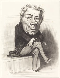 J. Marie Joseph Deville av Honoré Daumier