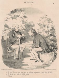 Jag säger er att ... vi behöver Mr. Molé ... av Honoré Daumier
