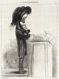 Jules Favre av Honoré Daumier