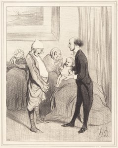 Inträdet i livet av Honoré Daumier
