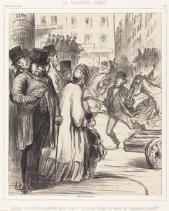 Det nya Paris av Honoré Daumier