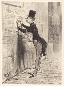 Biljettförsäljaren av Honoré Daumier