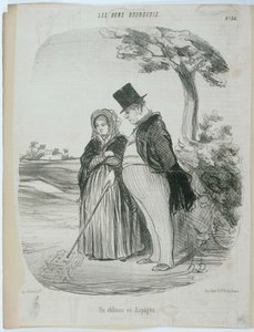 En slott i Spanien av Honoré Daumier