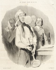 Crêpes av Honoré Daumier