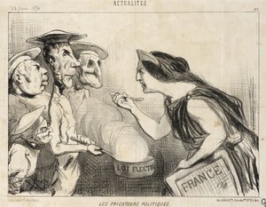 De politiska snyltarna av Honoré Daumier