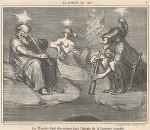 Planeterna är sig själva av Honoré Daumier