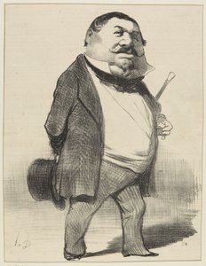 ”Lucien Murat” av Honoré Daumier