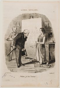 Madame, jag har äran. av Honoré Daumier