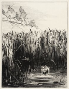 Marius i Minturnae av Honoré Daumier