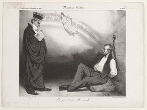 Moderne Galileo. Och ändå rör den sig av Honoré Daumier