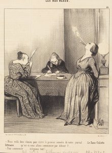 Här är vi ... samlade för att skriva det första numret ... av Honoré Daumier