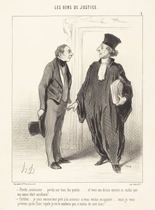 Förlorat, herrn... förlorat på alla punkter... av Honoré Daumier