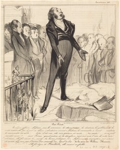 Barnslig vördnad av Honoré Daumier