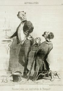 Motståndskraftig ... mot Ratapoils böner av Honoré Daumier