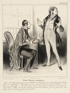 Robert Macaire, aktieägare av Honoré Daumier