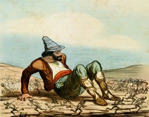 "The Awakening of Italy" av Honoré Daumier