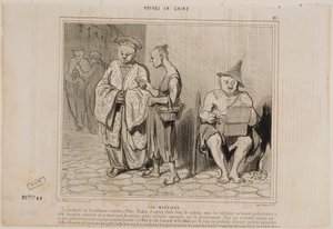 Tiggarna av Honoré Daumier