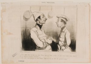 ...Svampen som du sade till mig att jag hade förlorat... av Honoré Daumier