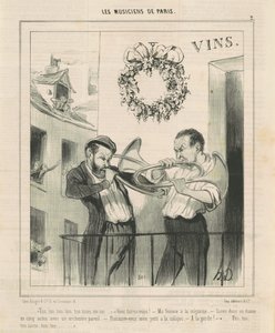 Din, din... din taine... av Honoré Daumier