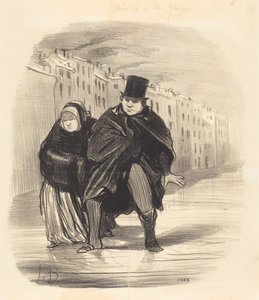 Du kommer att skälla på mig igen... för att jag går och önskar mig något... av Honoré Daumier