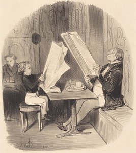 Ett barn som har lite roligt... av Honoré Daumier