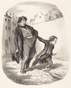 En mönsterson av Honoré Daumier