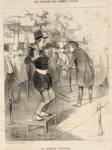 En elektrifierad krigare av Honoré Daumier