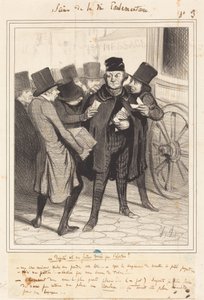 En nöjesresa till Paris av Honoré Daumier