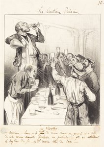 En mottagning av Honoré Daumier