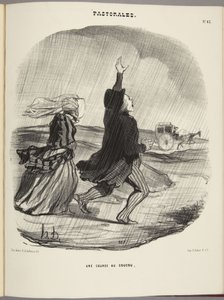 Ett göklopp av Honoré Daumier