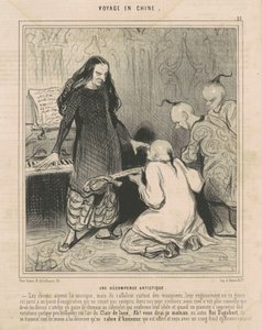 Ett konstnärligt pris av Honoré Daumier