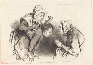 Ni ska få se!... Det kommer att stoppa blodet... av Honoré Daumier