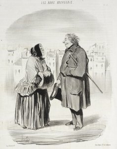 Ni är alltid galant!... av Honoré Daumier