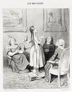 "...även om de skulle förbanna mig..." av Honoré Daumier
