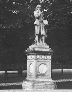 Målaren Eustache Le Sueur, 1853 (marmor)