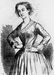 Illustration från kusin Bette (La cousine Bette) av Honore de Balzac (1799-1850), fransk upplaga