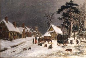 Snö scen av Hopkins Horsley Hobday Horsley