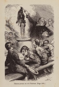 Illustration till Un Bon Petit Diable (gravyr)