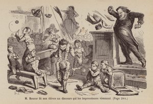 Illustration till Un Bon Petit Diable (gravyr)