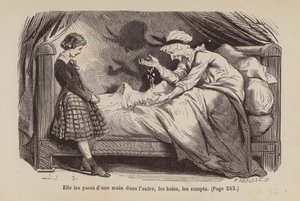 Illustration till Un Bon Petit Diable (gravyr)