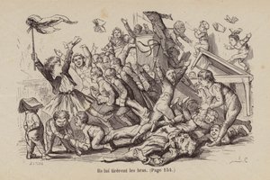 Illustration till Un Bon Petit Diable (gravyr) av Horace (after) Castelli