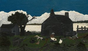 Stuga i Cotton, ca. 1931-1937.
