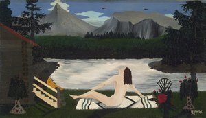 Lady of the Lake, ca 1936-39 (olja på duk)